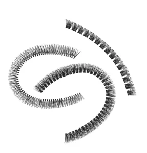 High Quality Handmade Diy Individual Eyelash Extensions Synthetic Hair Lash Fan Kits Natural Full Strip Eyelashes