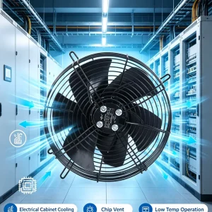 High Quality Industrial Axial Fan Compact High Performance Ventilation Fan Cooling Fan for Generator and Transformer