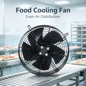 High Quality Industrial Axial Flow Fan Compact Design Low Noise Ventilation Fan for Industrial Cooling System