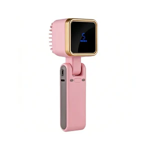 High Quality Summer Smart Portable Mini Handheld Fan Rechargeable Brushless Motor Low Noise for Car RV & Outdoor Use N607