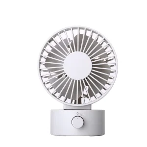 High Quality USB Desk Electronic Fan Desktop Small Air Cooled Fan Portable Table Mini Hand Adjustable Fan Adjustable Wind Angle
