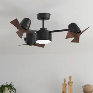 High Quality Unique Fancy Decorative Fan Ceiling Light Ceiling Fan Designer Led Ceiling Fan With Light