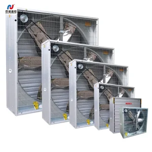 High Quality Wall Mounted Powerful Ventilation Industrial Exhaust Fan for Poultry Farm Greenhouse Pig Farm Chicken House