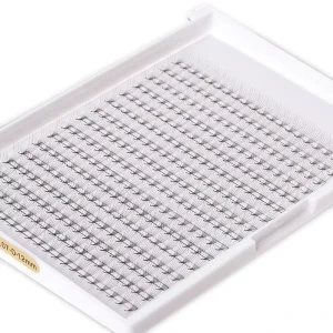 High Quality Xl Tray Premade Volume Lashes 360 Fans Large Pre Made Volume Fans Lash Extension With Custom Logo