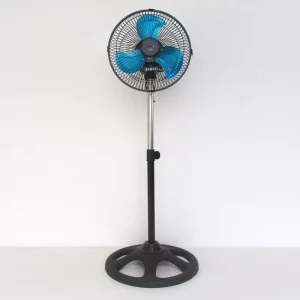 High Speed 10 Inch Pedestal Metal Blade Floor Stand Fan Industrial Fan