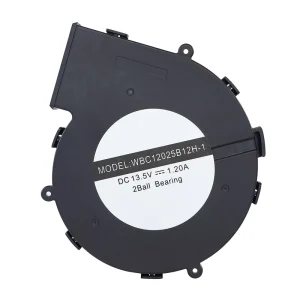 High Speed 120x120x25mm Industrial Axial Flow Fan DC Brushless Axial 12025 Free Standing Plastic Blade OEM Electric Power 100%