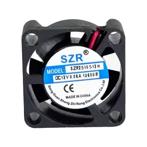 High Speed 20x20x10mm 7000 12000RPM Sleeve Bearing DC Axial Flow Fans SZR2510 Mini Brushless Ventilation DC Cooling Fans OEM ODM