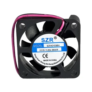 High Speed 40x40x10mm 5/12/24V Mini Brushless Plastic DC Axial Flow Fans 4010 Sleeve Bearing Industrial DC Cooling Fans OEM/ODM