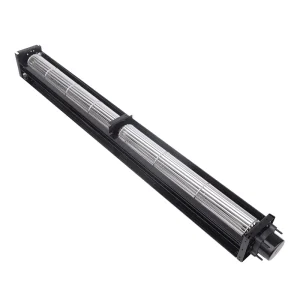 High-Speed 48*300 Double Cross Flow Fans Aluminum Blade DC24V Fireplace Heater Dryer Equipment Ventilation System OEM