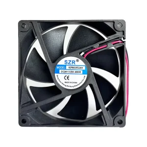 High Speed 92x92x25mm 5 12 24 48V Sleeve Bearing Brushless DC Axial Flow Fans SZR9225 Screw Mounting DC Air Cooling Fans OEM ODM