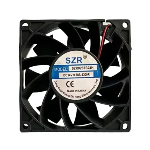 High Speed 92x92x38mm 3500 6500RPM Ball Bearing DC Axial Flow Fans SZR9238 Waterproof Industrial DC Air Cooling Fans OEM ODM