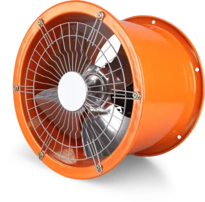 High Speed Electric Industrial Axial Flow Fan Commercial High Power Cylinder Duct Exhaust Fan for Kitchen Workshop