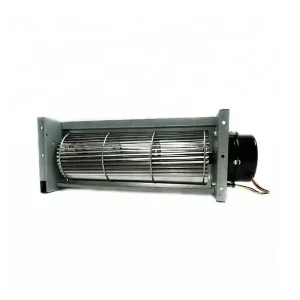 High Speed Free Standing Aluminum Blade DC Cross Flow Cooling Fan 12V 24V OEM Two Ball Bearing 50000hrs Lifetime 1600RPM