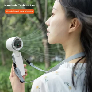 High Speed Handheld Turbo Fan Personalized 3600mAh USB Mini Fans Household Outdoor Travel Working