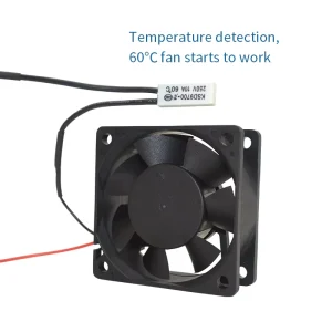 High Speed Industrial Fan 6025 DC 24V Cooling Fan 12V 24V 48V 72V 110V Dual Ball Bearing 60x60x25mm 60mm Dc Cooling Fan