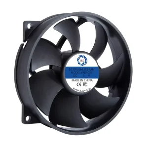 High Speed Low Noise DC Cooling Fan 90x90x25mm 12 48V Plastic Ball Bearing PWM YRC YRD9025 for Car & Industrial Use