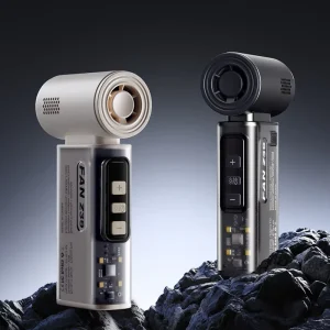 High Speed Powerful Digital Display Portable USB Fan for Cars