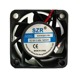 High Speed SZR4028 5000 10000RPM 5 12 24V DC Axial Flow Fans 40x40x28mm Sleeve Bearing Plastic Brushless DC Cooling Fans OEM ODM