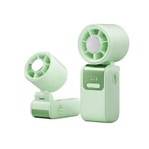 High Speed Turbo Handheld Fan With Ice Compress Semiconductor Refrigeration Portable Cooling Fan for Hot Weather Camping