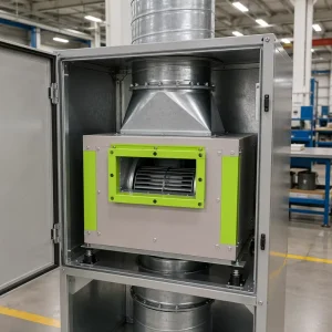 High Temperature Centrifugal Exhaust Fan Low Noise Industrial Cabinet Ventilation Blower for Factory Workshop