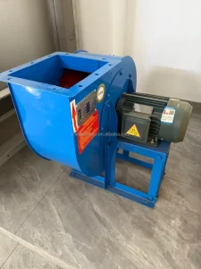High Temperature Centrifugal Fan Metal Industrial Boiler Induced Blower Exhaust Furnace Fan OEM AC 220V 240V 380V 330W 1500m3 h