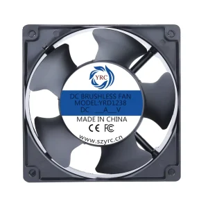 High Temperature Industrial Ventilation Fans YRA12038 AC Axial Fan 110/220V Electric Aluminum Alloy Flow