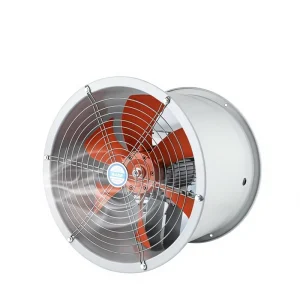 High-Temperature-Resistant Axial Flow Fan 2000m³/h for Industrial Workshop and Equipment Cooling, 220V/380V