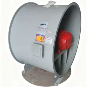 High Temperature Smoke Exhaust Axial Flow Fan Low Noise 380V Electric Industrial Ventilator Duct Mount Energy Saving Exhaust Fan