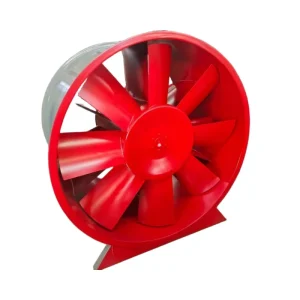 High Temperature Smoke Exhaust Axial Flow Fan for Building Fire Fighting System Duct Axial Flow Ventilation Smoke Exhaust Fan