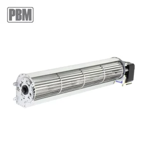 High Thermal Efficiency Cross Flow Fan Aluminum Blades 230V Oven Cooling Industrial Tangential Blower