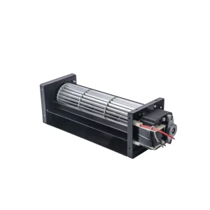 High Torque Strong Stability Custom Long High Speed Aluminum Cross Flow Fan Tangential Blowers for Oven Single phase 100 240V