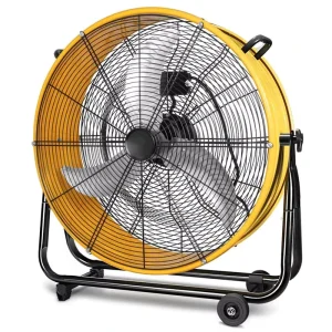 High Velocity Heavy Duty Air Circulation 24 Inch Drum Fan Customized Commercial Industrial Drum Fan