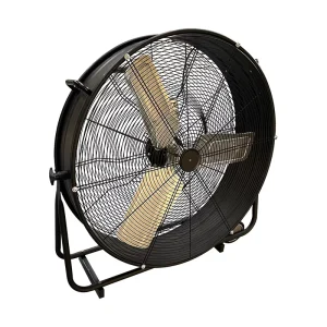 High Velocity Tilted Metal Electric Barrel Fan Industrial Commercial Drum Floor FAN for Warehouse and Basement