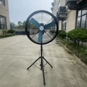 High Velocity Tripod Stand Industrial Floor Fan Heavy Duty Oscillating Pedestal Fan Adjustable Height