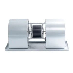 High Volume Airflow Air Conditioning Horizontal Centrifugal Blower Two Fans Direct Drive EC Motor Fan