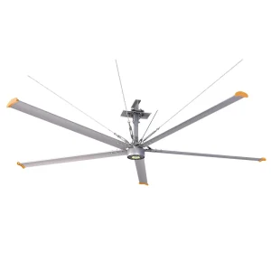 High Volume Low Speed 24ft Big Size Industrial Factory HVLS Ceiling Fan OEM Electric Factory Warehouse