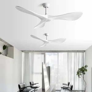High air Volume Modern Minimalist Bldc Ceiling Fan 3ABS Large Leaf Atmospheric Ceiling Fan with Remote Control