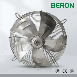 High airflow Corrosion resistant All aluminum Aluminum Magnesium Blades 350MM 380V 1550RPM Axial Fan CE 3C