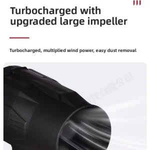 High power Fan Dust Blower Snow Blower Lithium powered air Blaster Turbo Blower Heavy duty air