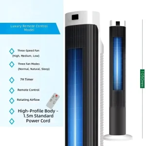 High quality Cooling Fan Electric Fan Bladeless Rotating Fan Desktop Fan air Conditioner Cooling Fan Brushless Motor