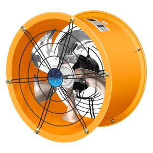 High quality Electric AC Motor External Rotor Industrial Axial Flow Fan Ventilator Stainless Steel Blades Metal Household Use