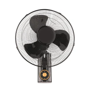 High quality Plastic Black Blade 3 Blade Air Cooling Electric Wall Fan Super Quiet Oscillating Household Use Energy Efficient