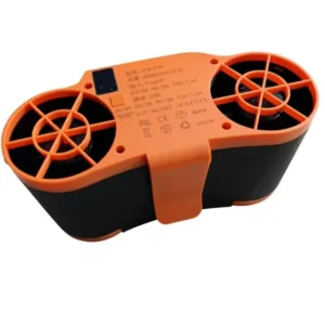 High speed air Delivery Portable Cooler Double Hole Ventilation Wearable Waist Cooling Fan for Outdoor Working