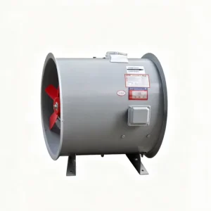 High-temperature Smoke Exhaust Axial Flow Fan Low-noise 380V Electric Industrial Ventilator Duct Mount Energy Saving Ball OEM