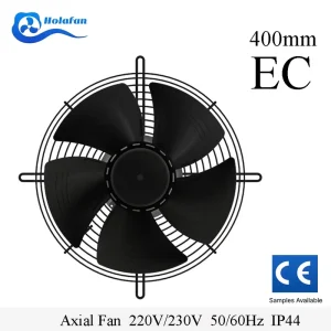 Holafan EC 230V 400mm with Ball Bearing High Intensity Ventilation Axial Flow Cooling Fan for Condensing Unit