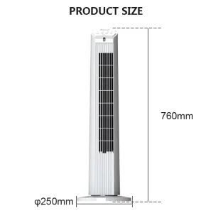 Home 77cm ( 30″) Tower Fan Remote Control Cooling Standing Oscillating Tower Fan With Timer Led Display Function