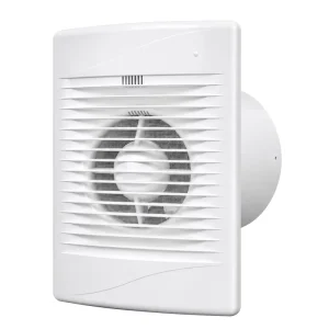 Home Bathroom Ventilation Exhaust Fan Wall Mounted Air Extractor Fan with Insect Net Design