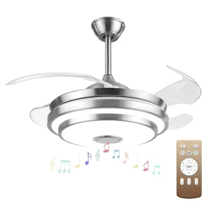 Home Motor Living Room Ceiling Fan Light Lamp
