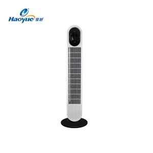 Home Office 34 Inch 3 Wind Speed Indoor Leafless Oscillating Cooling Tower Fan Floor Stand Air Cooler Fan for Kids