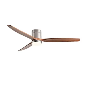 Home Office Bedroom Wooden Blades 3 Colors Ceiling Lights Fans Ventiladores De Techo Modern Ceiling Fan for Living Room